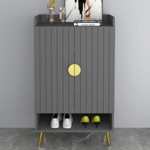 yellar nordic gray 5 shelf shoe storage cabinet entryway shoe rack