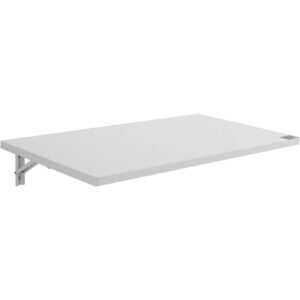 35.43" x 19.69" wall mounted foldable iron bracket floating desk drop leaf table for home office dining laundry room kitchen