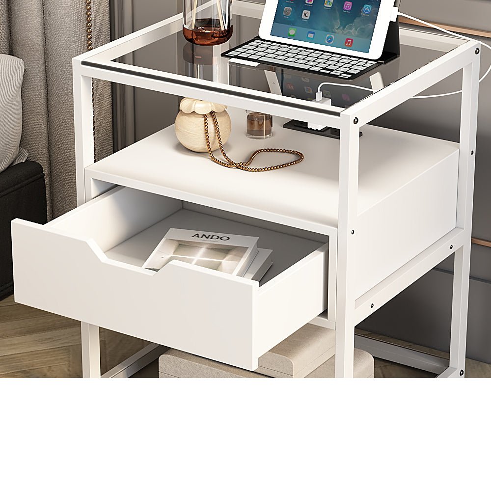 yq jenmw modern simple and luxury bedroom nightstand simple shelf