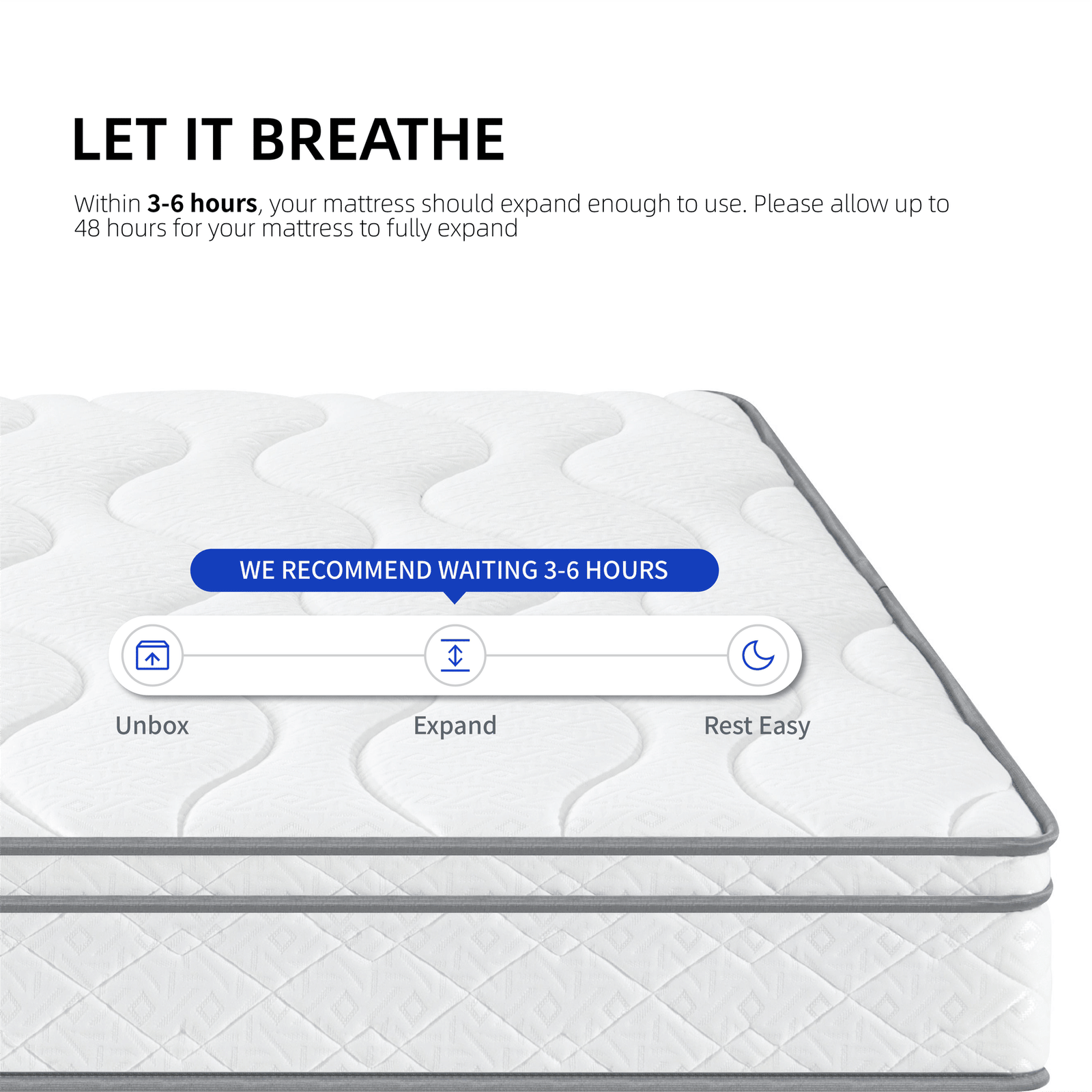certipur us certified king size 10 inch hybrid mattress gel memory foam individually wrapped pocket coils breathable durable