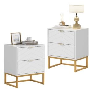 23.6'' grey white black modern night stand mdf bedroom bedside tables luxury wood nightstand
