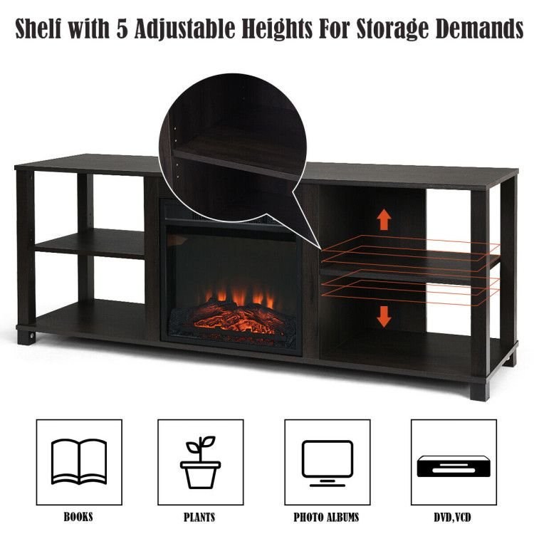 2 tier adjustable tv storage cabinet console for stands and consoles