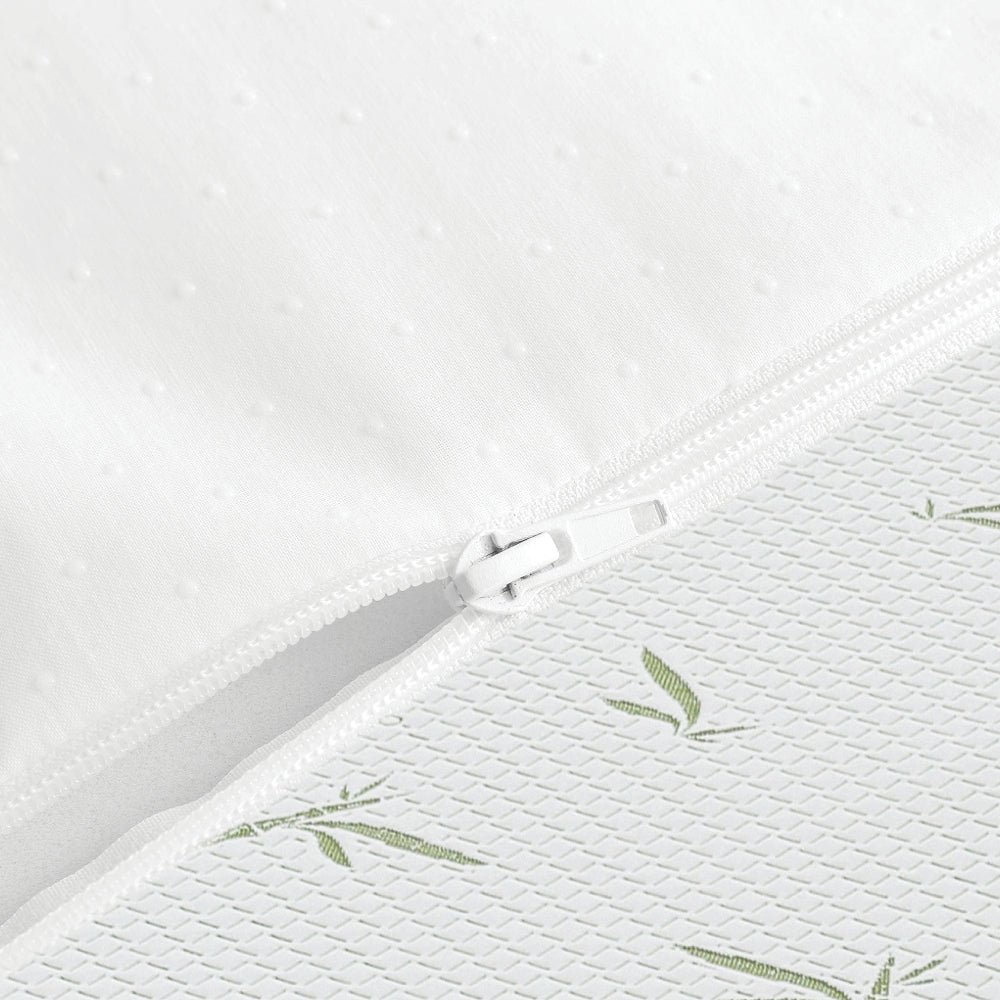 8 inch dual layer memory foam mattress with bamboo infused cover full