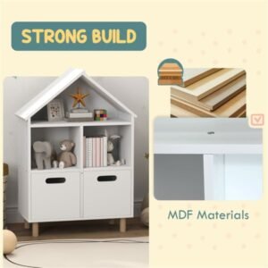 bookcase cabinet with storage practical bookshelf for home office organization