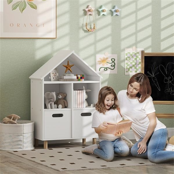 bookcase cabinet with storage practical bookshelf for home office organization
