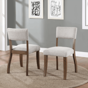 wade side chair set of 2 white fcj elegant dining chairs