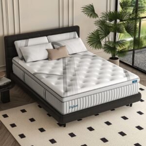 free shipping hybrid mattress 14 inch memory foam pocketing spring mattress
