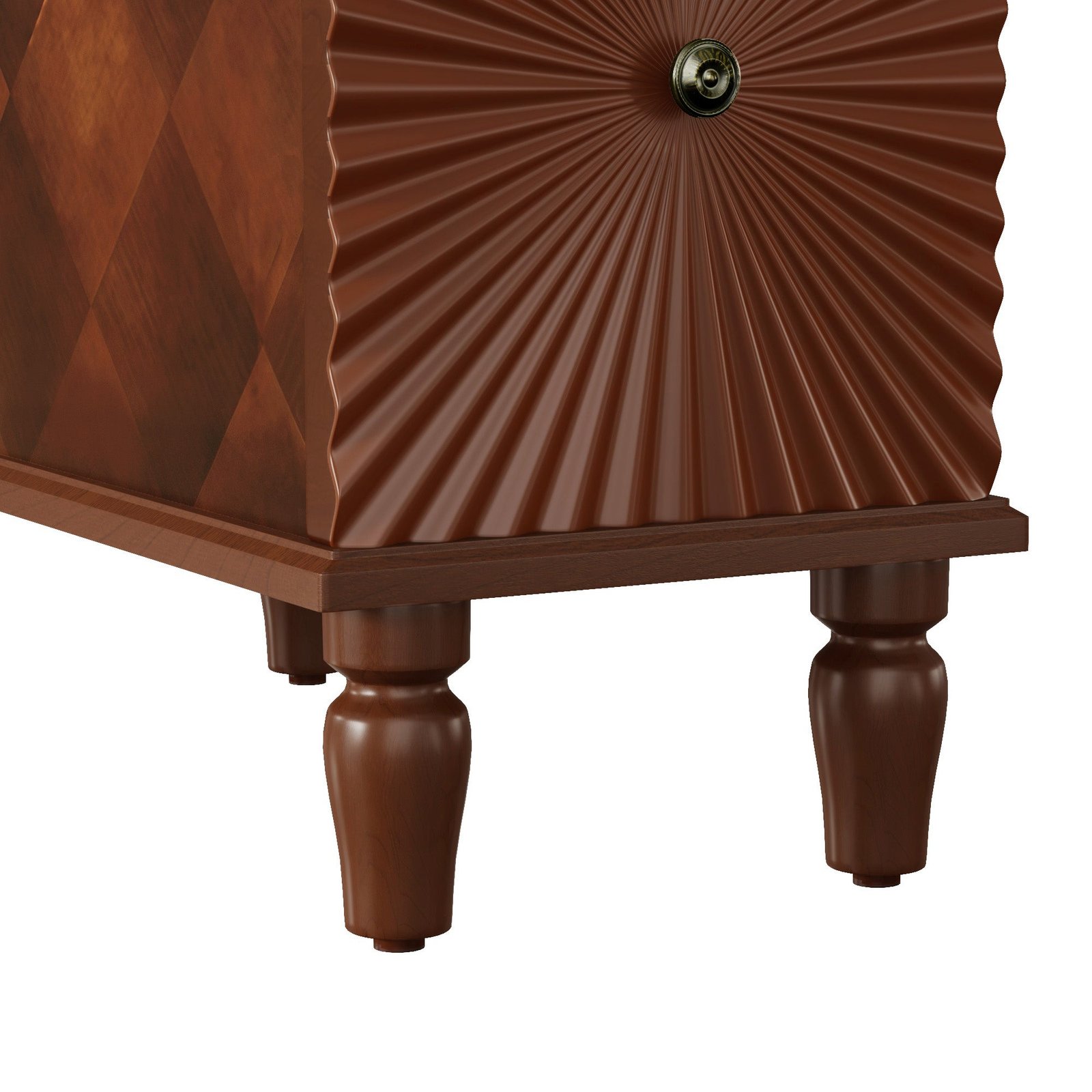 2 drawer modern sofa side table slim nightstand for living room and bedroom home furniture