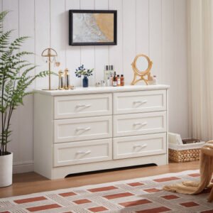 solid oak 3 drawer chest of cabinets minimalist french design for bedroom dining living room or hotel use