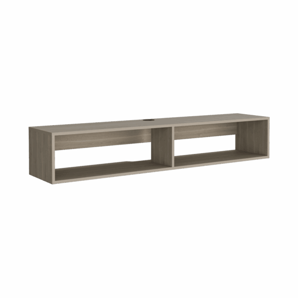 white oak moore floating tv stand for living room unique modern design