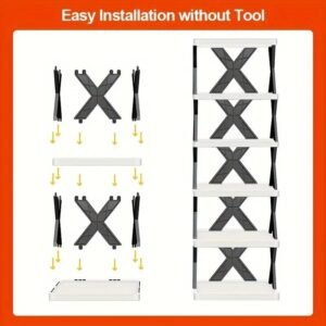 9 layer vertical shoe rack space saving easy assemble plastic shoe shelf for entryway closet dorm bathroom