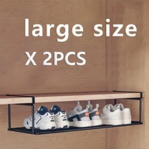 swiss designed modular smart shoe storage stackable iron rack system