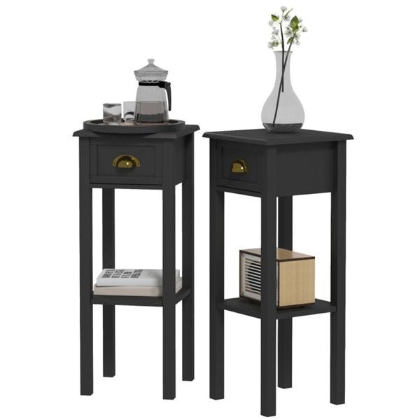 2pcs coffee table/side table set