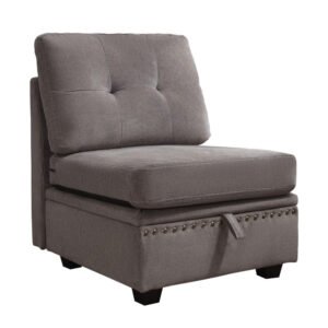 vintage modular sectional sofa, convertible multiple combination sofa couch with storage, memory foam