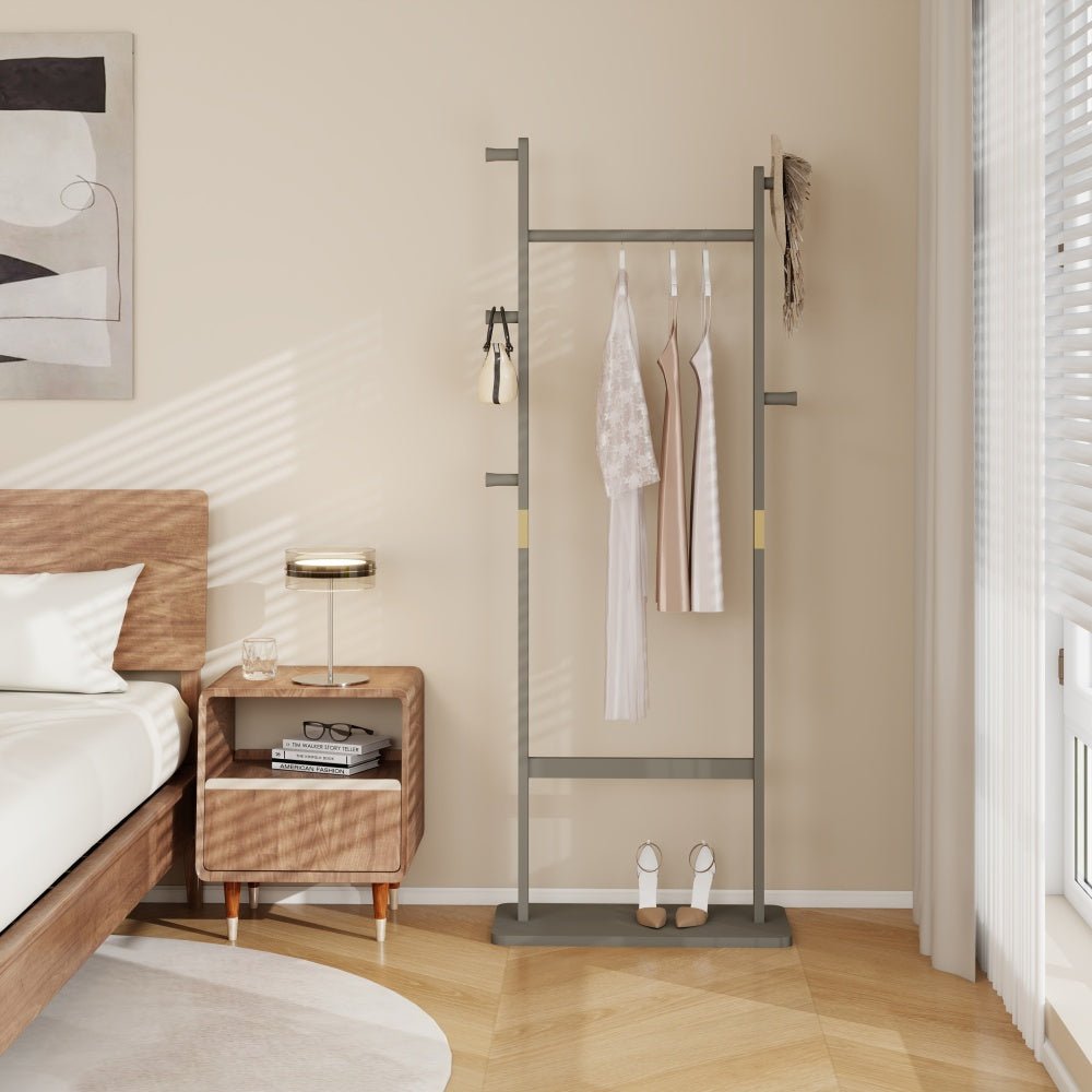coat racks solid wood hanger 23.6* 11*64.1in solid environmental protection
