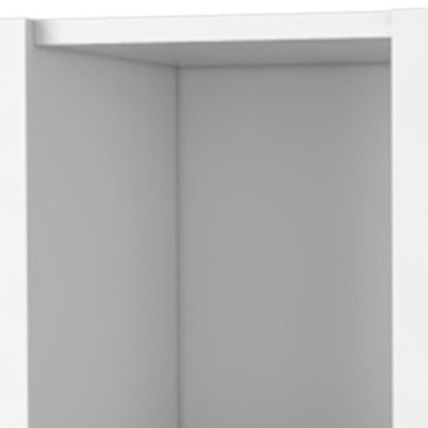 hms 59 white wood wall mounted accent cabinet with four doors kitchen cabinets product