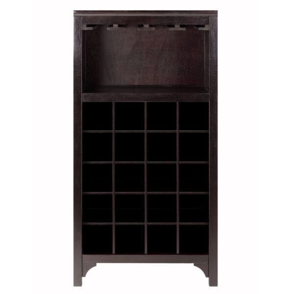 ancona 20 bottle modular wine cabinet with glass rack an elegant solution for wine storage
