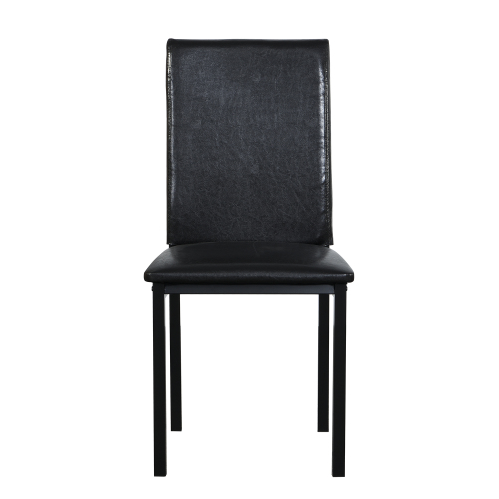 4 piece metal frame dining chair fcj contemporary farmhouse style light feature for home office living room and home bar use