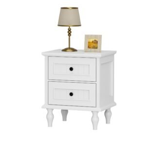 23.6'' grey white black modern night stand mdf bedroom bedside tables luxury wood nightstand
