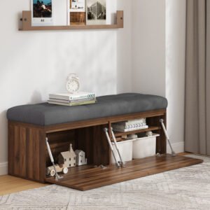 fcj 49 inch locker storage footstool bedroom furniture with storage shelves