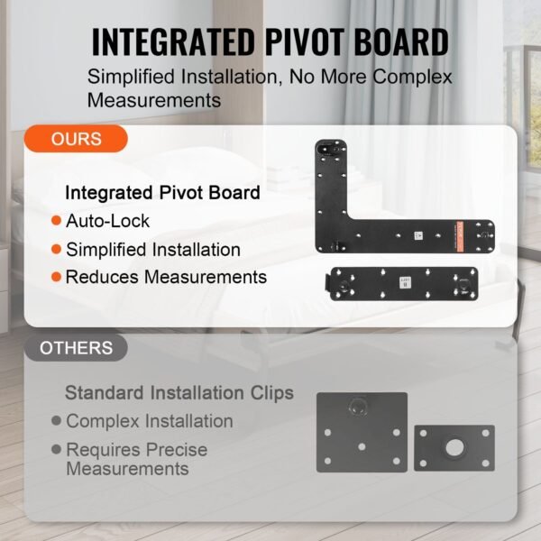 deluxe full diy murphy bed kit mechanical hardware for wall folding bed