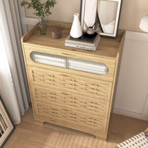 nordic style fcj wooden bedroom set 4 drawers dressing table solid wood mdf chest drawers for living room featuring marble