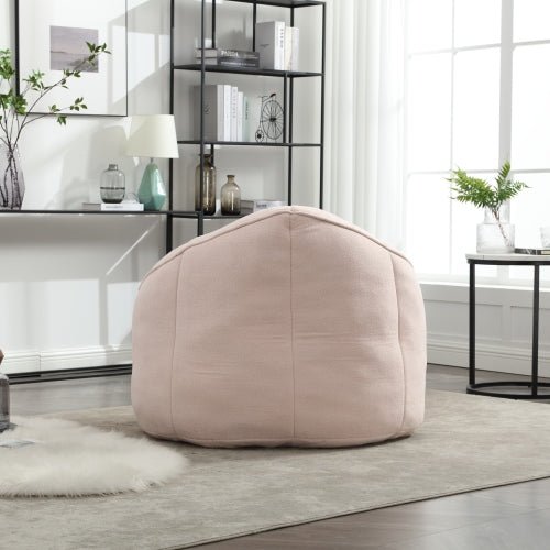 fcj high pressure foam bean bag chair bedding padded bean bag sofa with compressed footrest comfortable bean bag sofas