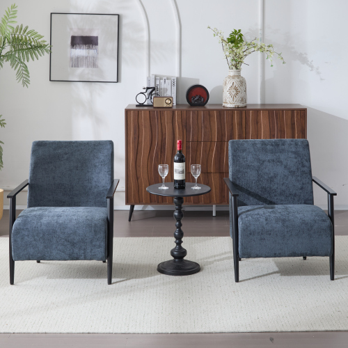 26.38 modern beige lounge chair sturdy metal frame polyester upholstery for living room bedroom office convenient storage
