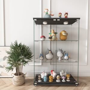 wholesale glass display cabinet home furniture modern home furniture and decor tempered glass bookshelf