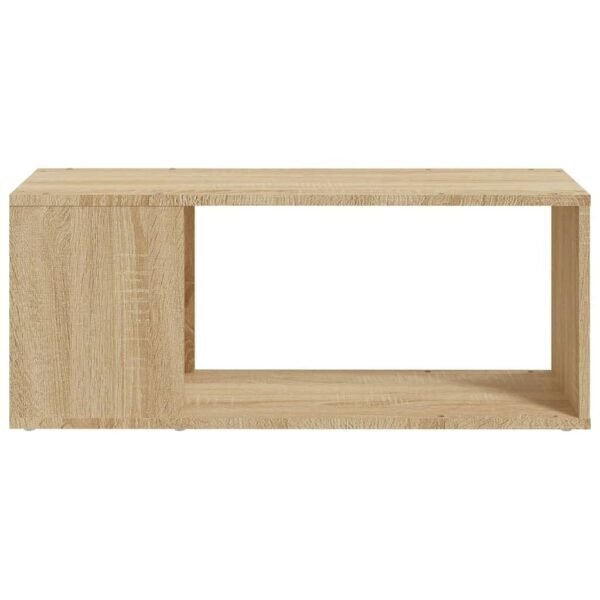 w2b vidaxl modern minimalist tv cabinet sonoma oak engineered wood medium size tv stand for farmhouse living room mdf panel