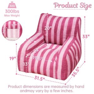 bean bag sofas for adults and kids tufted soft stuffed accent chair with pocket for living room and bedroom