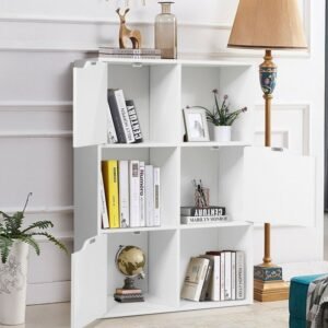 58 inch 4 tier bamboo ladder bookshelf elegant and durable bookcases