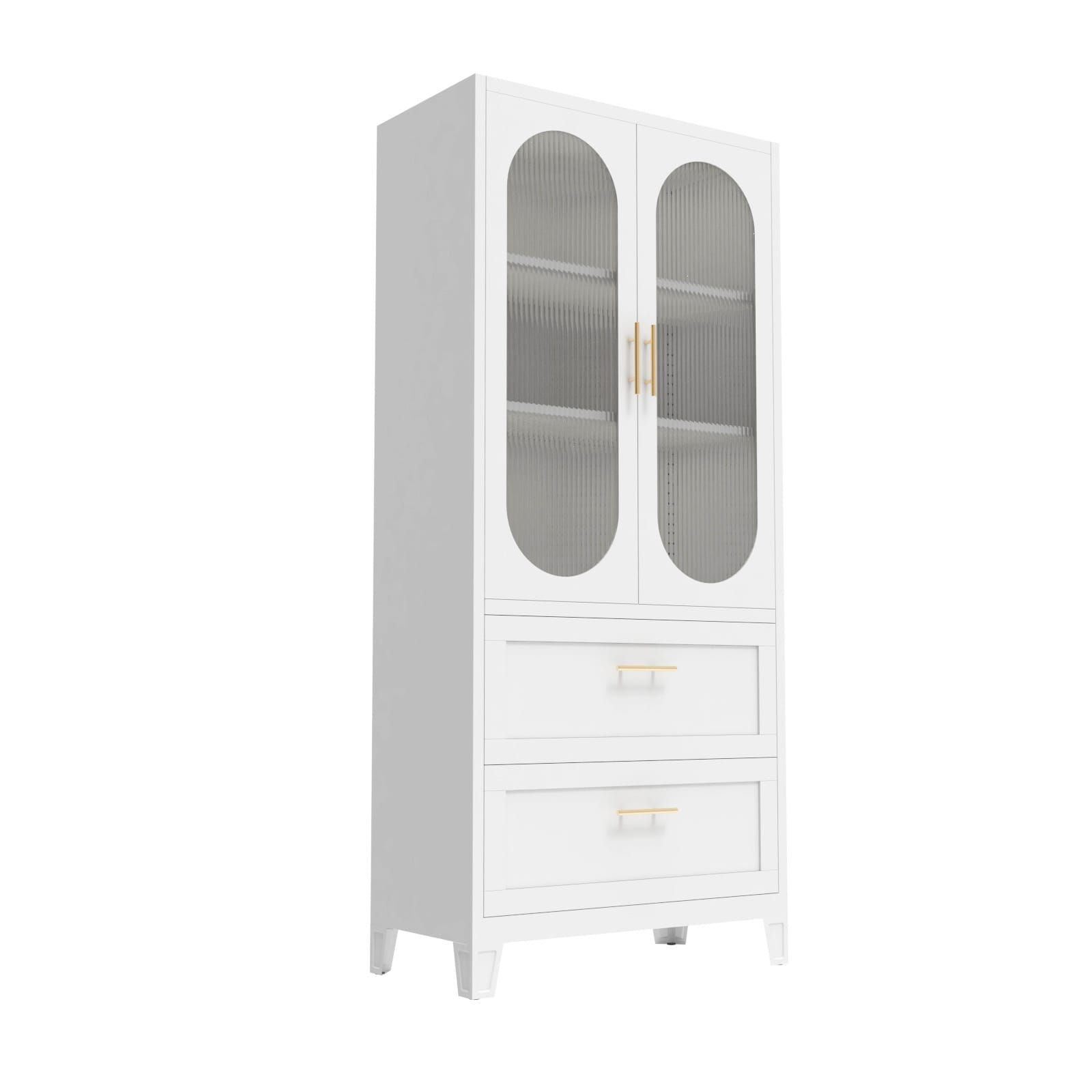2 door 2 drawer living room cabinet