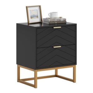 23.6'' grey white black modern night stand mdf bedroom bedside tables luxury wood nightstand