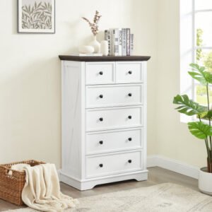 solid wood and mdf 6 drawer vanity fcj luxury european modern design for home bedroom furniture for living room use