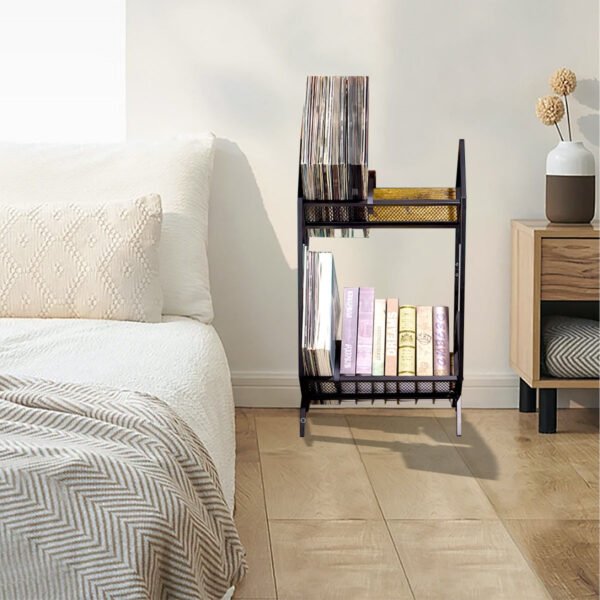 record player stand, turntable stand, record player table, wood record player stand, turntable stand with record storage