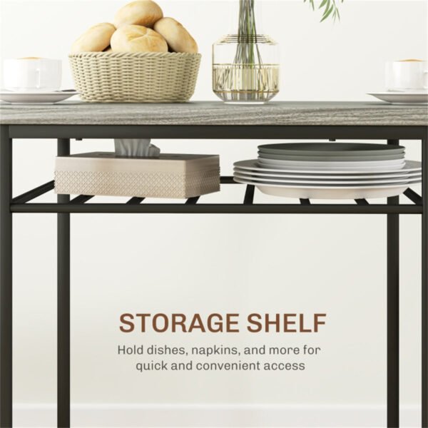 dining table set gray