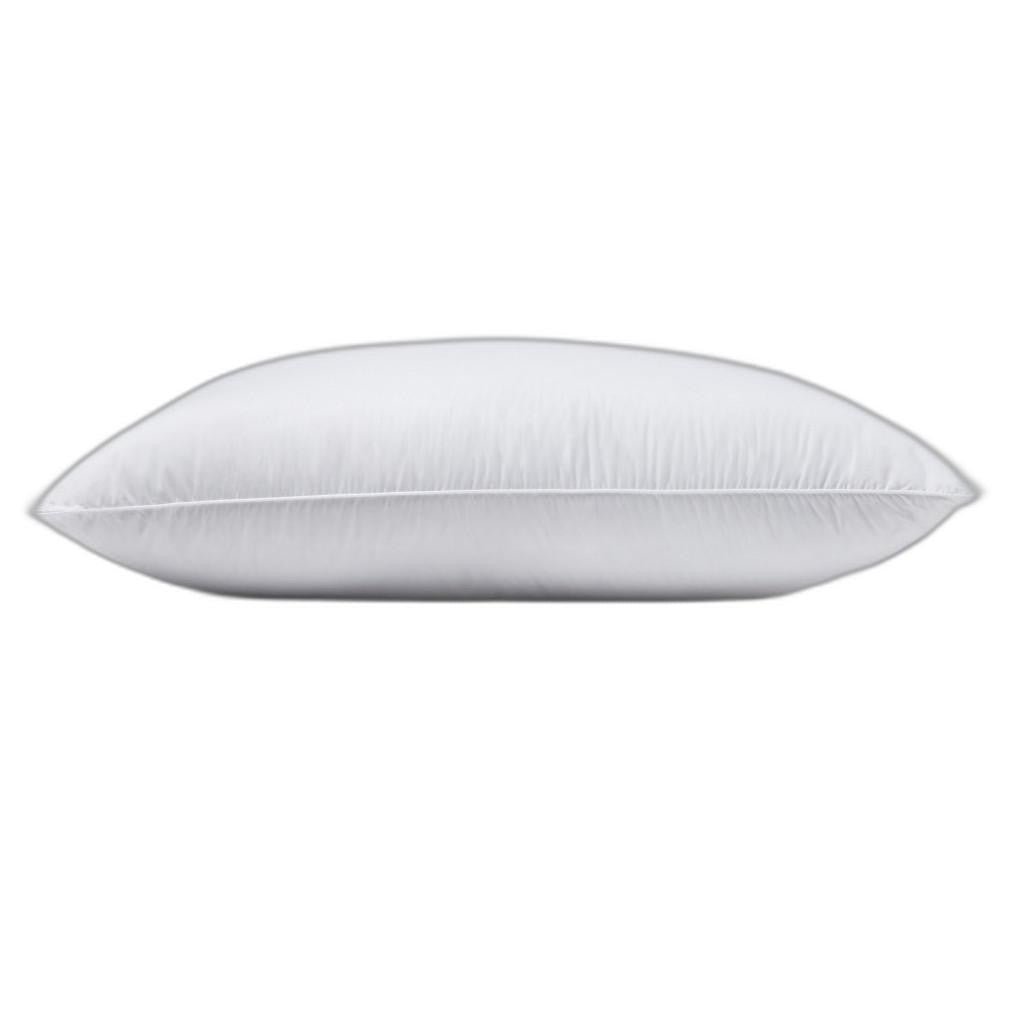 hms lux sateen down alternative king size medium pillows set of 2