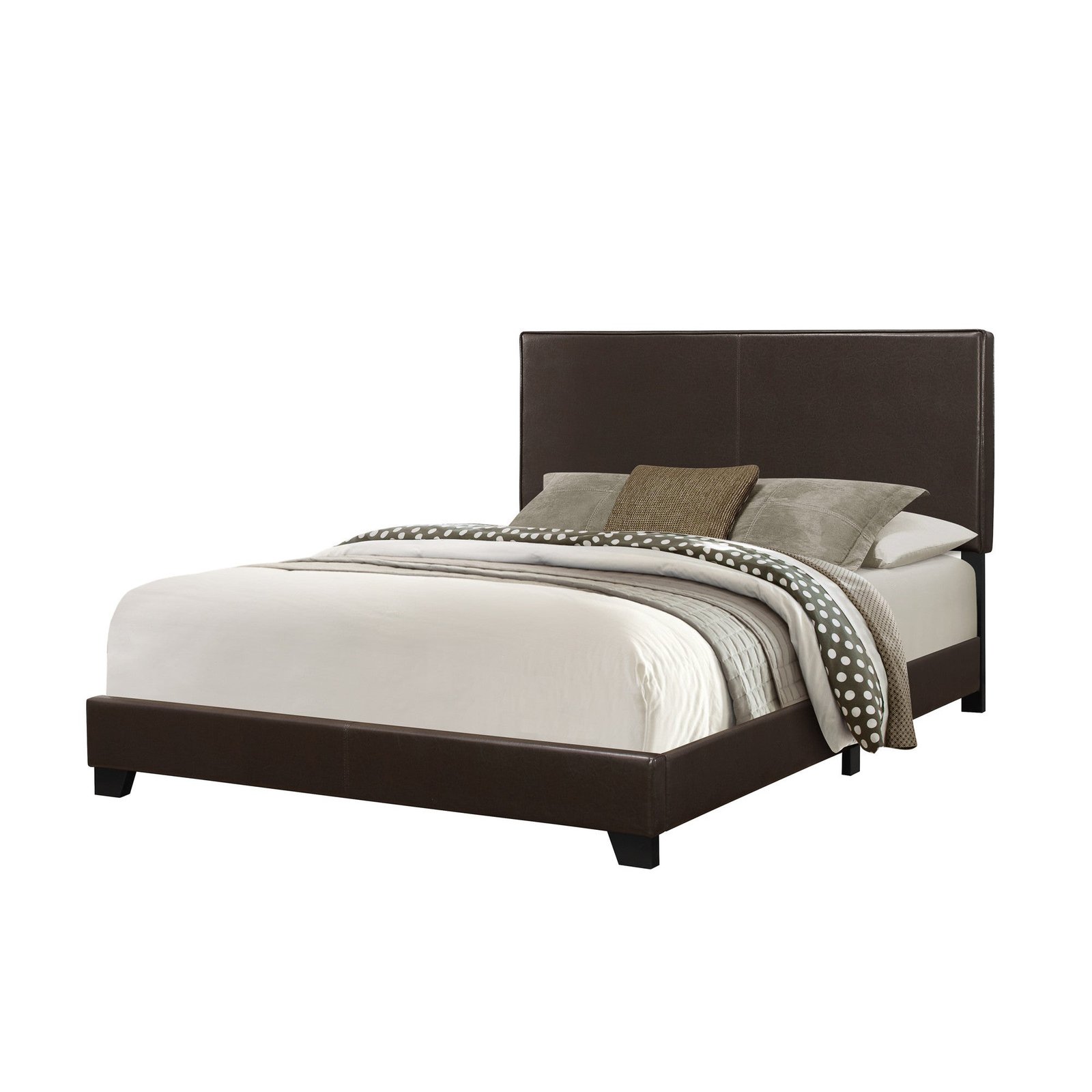 hms brown king size luxury upholstered bed with headboard high quality french style mdf wood soft bed with storage features