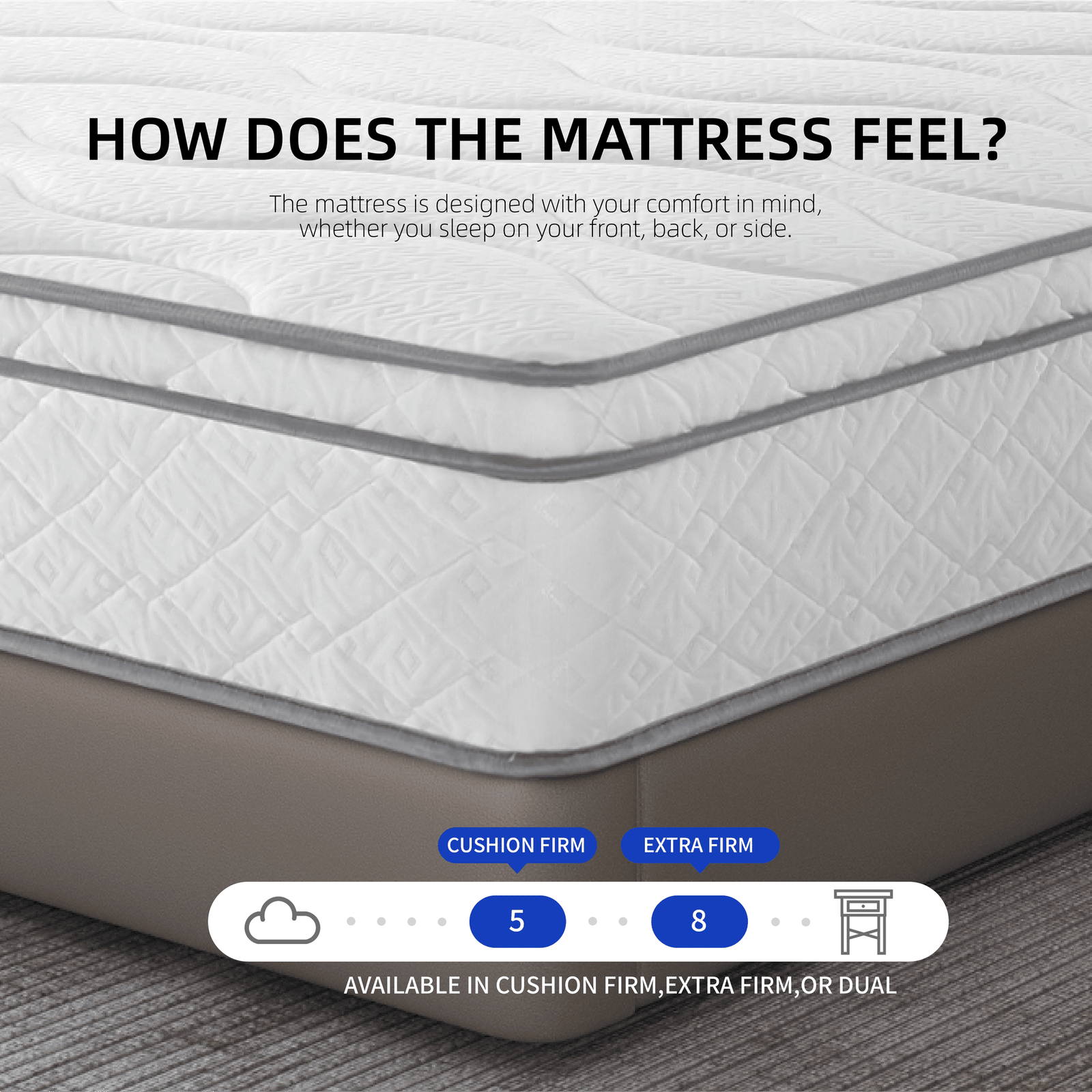 certipur us certified king size 10 inch hybrid mattress gel memory foam individually wrapped pocket coils breathable durable