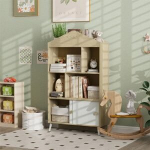 children's mdf toy and bookshelf kids bookcase