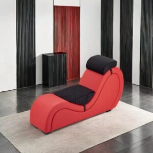 165cm faux echo leather yoga chaise lounge ergonomic design meditation chair soft solid wood for wedding relaxing reading books