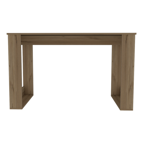 fcj aurora wooden gaming desk standing computer table with metal frame for writing and gaming