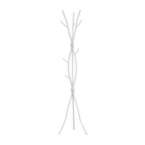 homeroots 74" white metal modern tree branch coat rack
