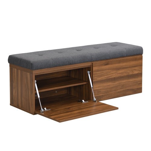 fcj 49 inch locker storage footstool bedroom furniture with storage shelves