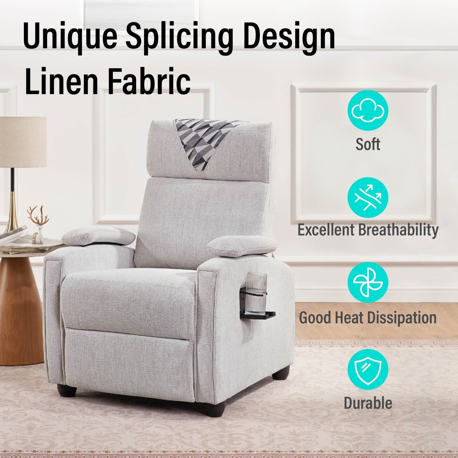 brown recliner sofa
