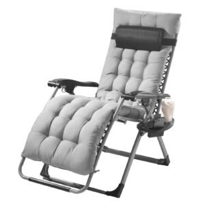 26" zero gravity recliner lounge chair indoor & outdoor premium quality recliner with comfortable features