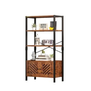 ailichen bookcase simple household storage cabinet living room bookshelf bedroom storage cabinet