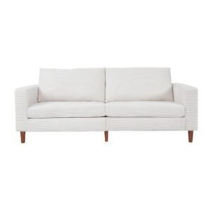 2139 modern beige corduroy sofa for living room balcony (2139bg)