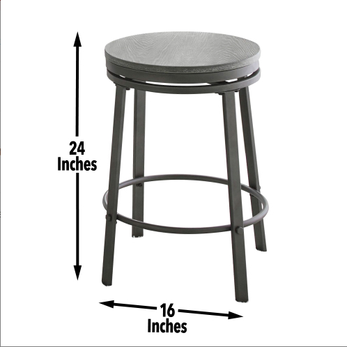 fcj portland dark gray counter stool for dining room furniture